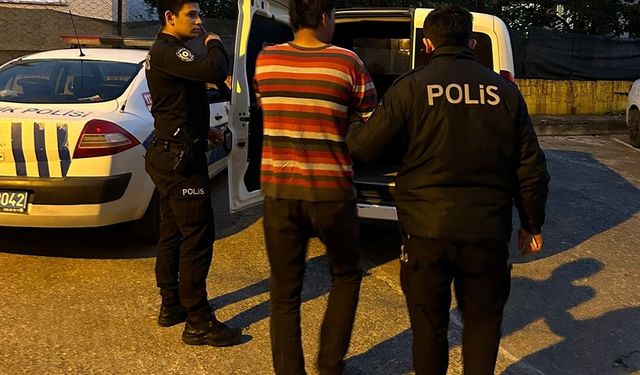 Hırsızlık şüphelisi tutuklandı!