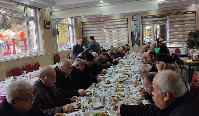 Taşköprü Öğretmenevi’nden Vefa Yemeği