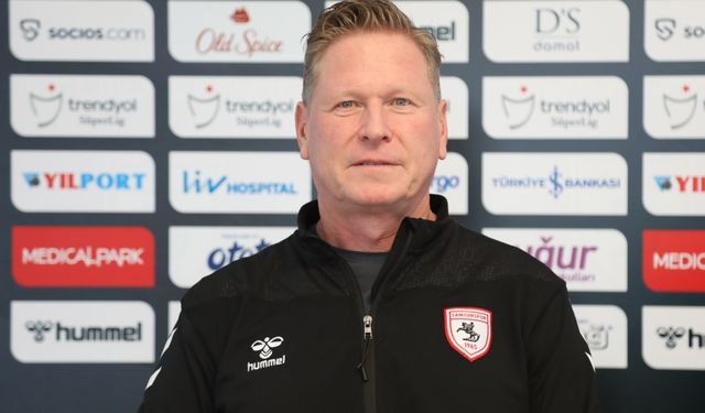 Samsunspor Teknik Direktörü Gisdol, iyi sonuçlar için zaman istedi: