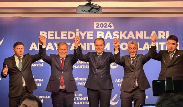 Yeniden Refah Bursa'da üç ilçe adayını açıkladı