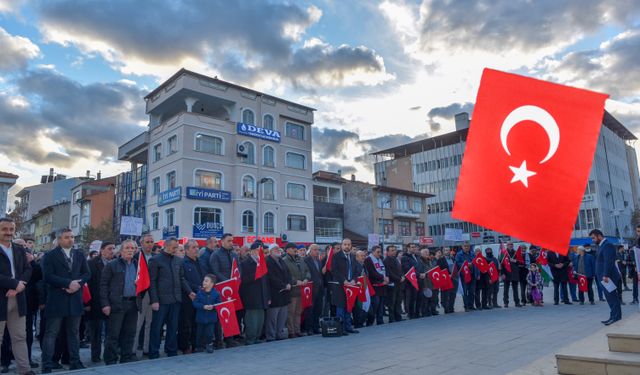 Taşköprü, Gazze İçin Yürüdü