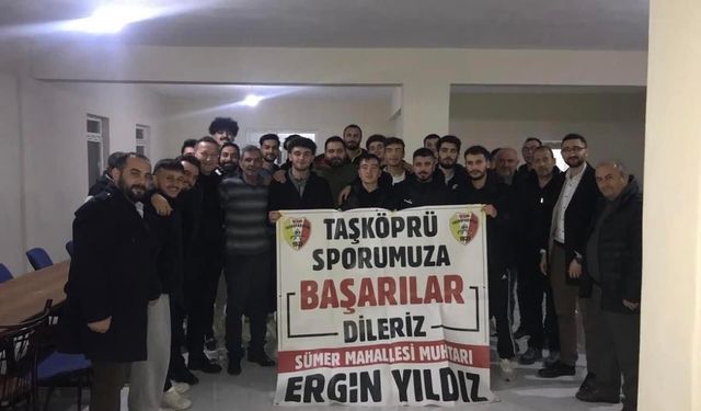Muhtar Yıldız’dan, Taşköprüspor’a Balık Ziyafeti