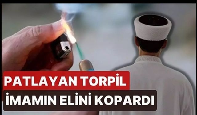 Kastamonu'da imamın eli koptu...!