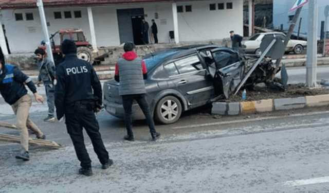Hanönü’de Trafik Kazası