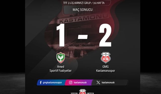 GMG Kastamonuspor, Diyarbakır'dan lider dönüyor
