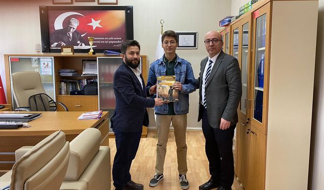 Kastamonu'da bir lise öğrencisi, yarışmadan kazandığı ödülü Filistin’e bağışladı!
