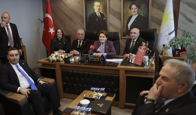 İYİ Parti Genel Başkanı Akşener, Samsun'da konuştu: