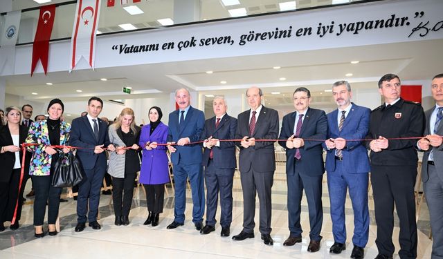 KKTC Cumhurbaşkanı Tatar, Trabzon'da Rauf Denktaş Fotoğraf Sergisi'nin açılışına katıldı: