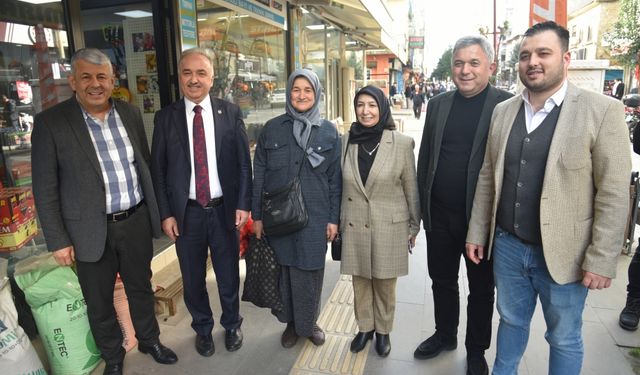 AK Parti Giresun Milletvekili Temür, Espiye'yi ziyaret etti
