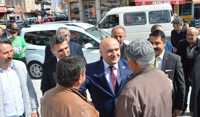İYİ Parti Grup Başkanvekili Usta Havza'da ziyaretlerde bulundu