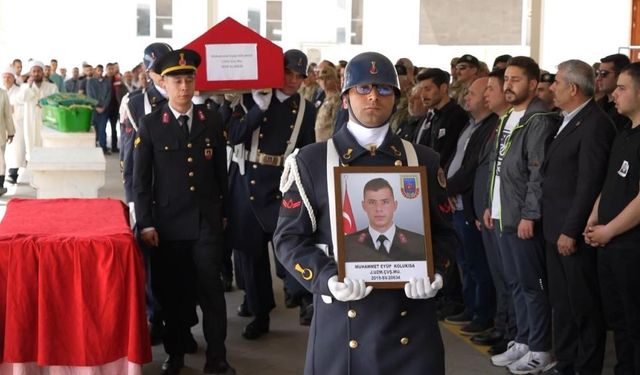 Kastamonu'da hayatını kaybeden uzman çavuşa Gaziantep'te son görev (video haber)