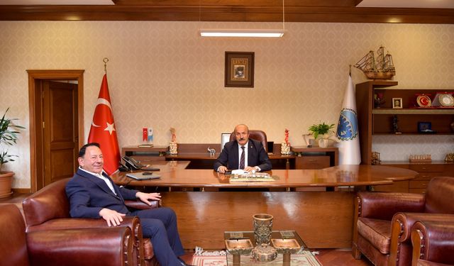 Cengiz Aygün'den Başkan Arslan'a ziyaret