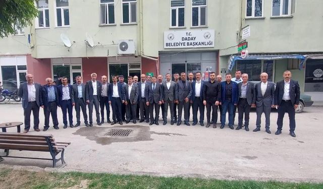 Başkan Yanık, Daday Muhtarlar Derneği'ni ağırladı