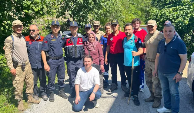 Kastamonu'da kaybolan kadın jandarma tarafından bulundu!