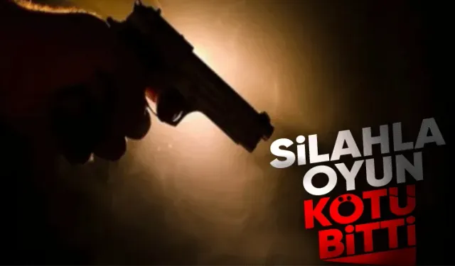 Kastamonu'da silahla oyun, kötü bitti!