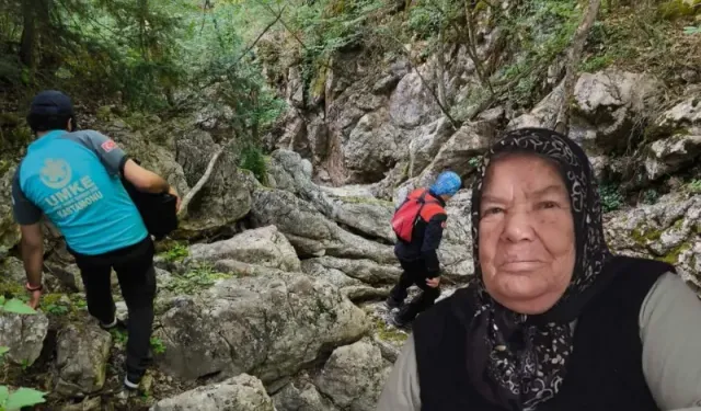 Kastamonu'da kaybolan 73 yaşındaki kadının bulunması için çalışma yapılıyor!