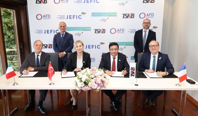 TSKB'den depremden etkilenen firmaların yeşil yatırımlarını destekleyecek kredi anlaşması