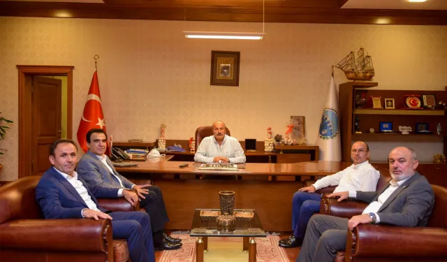 KAS-DER, Taşköprü Belediye Başkanı Arslan’ı ziyaret etti