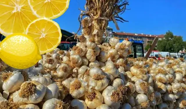 Taşköprü Sarımsağı ve Limonun Mucizesi: Kansere Karşı Savaşıyorlar!