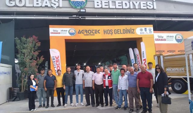 Kastamonulu çiftçiler Agrotec Tarım Fuarında