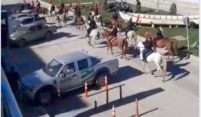 40 atlı Kastamonu'da: 2 günde İstiklal Yolu'nu atlarıyla geçecekler