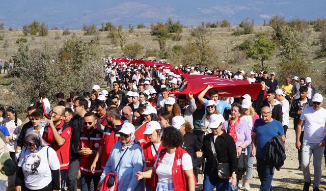 İnebolu-Çankırı-Ankara arasında İstiklal ruhu: Yeniden yürüdüler!