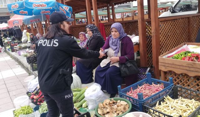 Polis, Hanönü Halk Pazarında