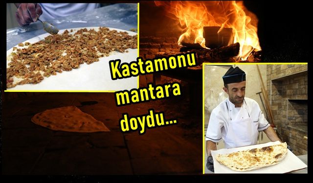 Kastamonu'da mantar ekmeği sevmeyen var mı? Bu yıl mantar bol, etli ekmeğin yerini mantarlı ekmek aldı