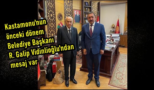 R.Galip Vidinlioğlu: Oyun yeni başlıyor..!