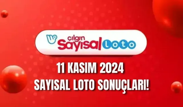 11 Kasım 2024 Çılgın Sayısal Loto Çekiliş Sonuçları: Çılgın Sayısal Loto Sonuçları ve Sorgulama Ekranı