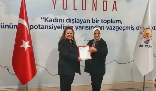 AK Parti Taşköprü İlçe Kadın Kolları Başkanlığı’nda bayrak değişimi!