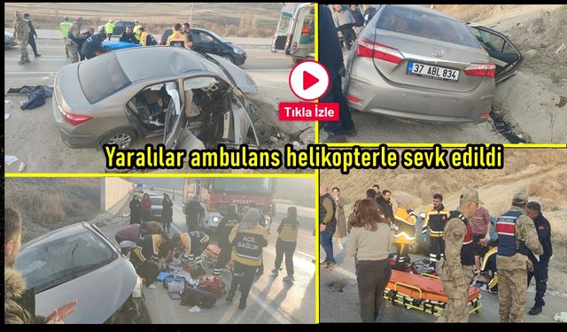 Erzurum'dan Kastamonu'ya acı haber! Kazada can pazarı yaşandı: 2 ölü, 3 yaralı