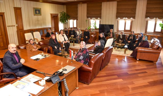 Sarımsak Günlükçü Başkanları’ndan Arslan’a Ziyaret