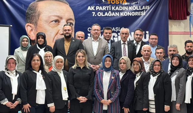 AK Parti Tosya Kadın Kolları Kongresi Yapıldı