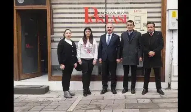 Büyük Birlik Partisi Genel Başkan Yardımcısı Alay, Taşköprü Postası Gazetesi’ni ziyaret etti