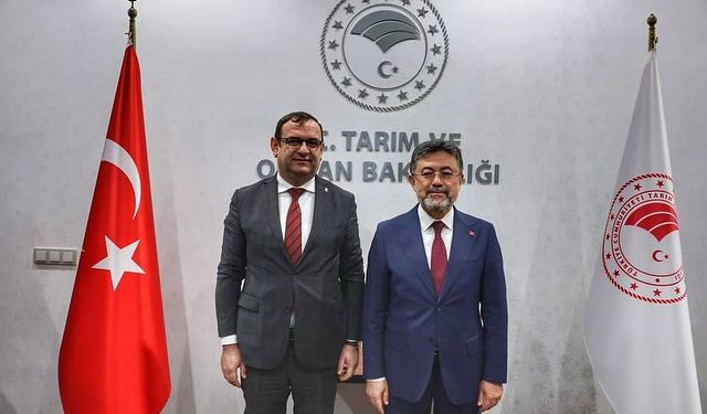 AK Parti Taşköprü İlçe Başkanı Erol, Bakan Yumaklı ile görüştü