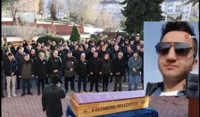 Kastamonu’da ölü bulunan Serdar Atmaca, memleketine uğurlandı