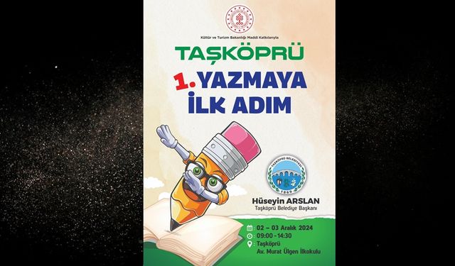 2 Aralık'ta Taşköprü'de başlıyor