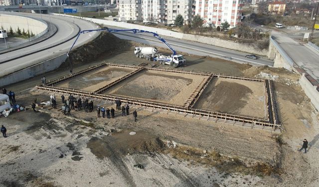 Kastamonu'da 1200 kişi kapasiteli düğün salonunun temelleri atıldı (görüntülü haber)