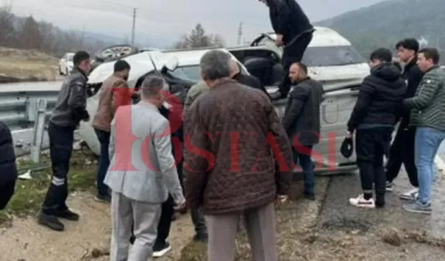 Kastamonu'da kaza: 5 kişi yaralandı!