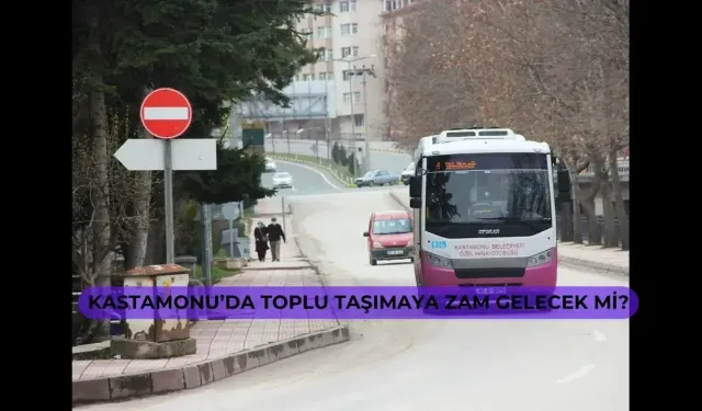 Komşuda toplu taşıma ücretlerine zam yapıldı: Kastamonu’da toplu taşımaya zam gelecek mi?