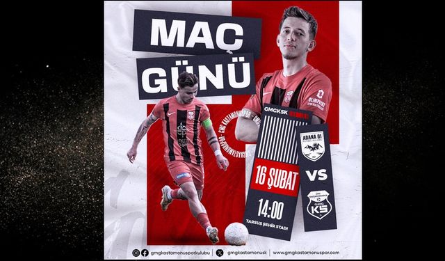 Maç günü: GMG Kastamonuspor, Adana deplasmanında! Adana 01 FK - GMG Kastamonuspor karşılaşması canlı mı?