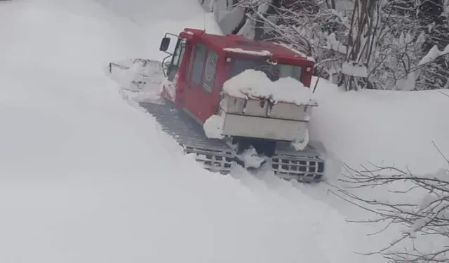 Kastamonu'nun ilçesinde eğitime kar engeli: 5 köy yolu kapalı!