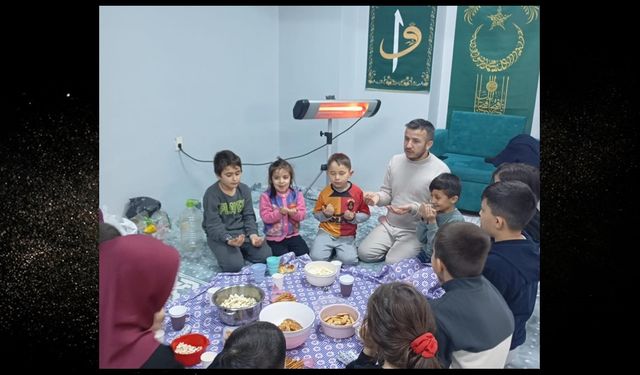 Taşköprü TOKİ Camii’nde çocuklara her Pazar kahvaltı var