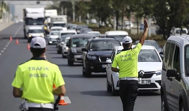 Trafik magandaları şimdi yandı