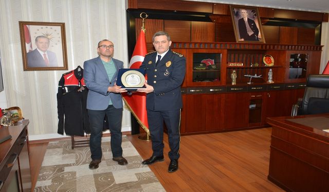 Kastamonu Emniyetinde 32 yıldır bekçilik yapan Çaprazlı emekli oldu