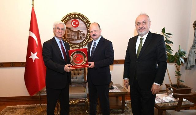Türkiye Belediye Başkanları Birliği'nden Kastamonu Valisi Dallı'ya ziyaret