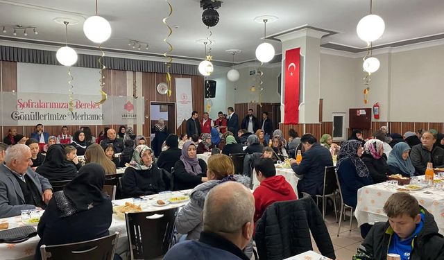 Kastamonu VBM komşu ilde aileler ve gençleri iftarda buluşturdu!