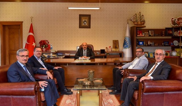 AK Parti Kastamonu İl Yönetiminden Başkan Arslan’a Ziyaret