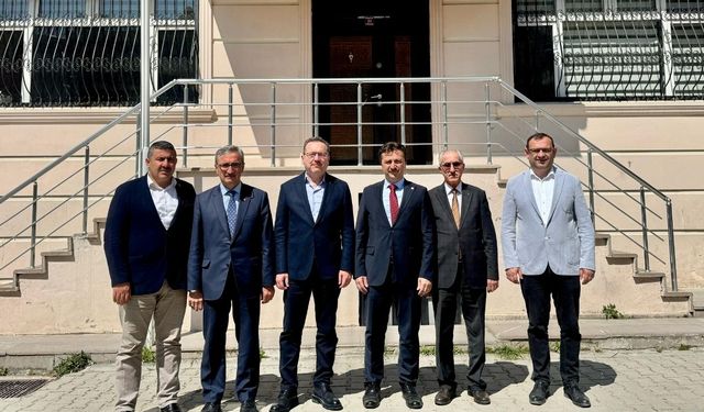 AK Parti Kastamonu İl Yönetimi’nden İlçe Milli Eğitim Müdürü Şirin’e Ziyaret
